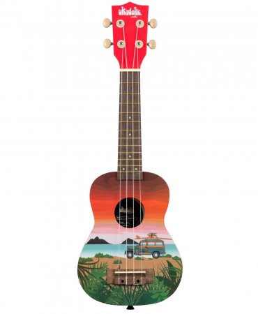 Ukulele Surfari Soprano Ukadelic Original - Imagen 2