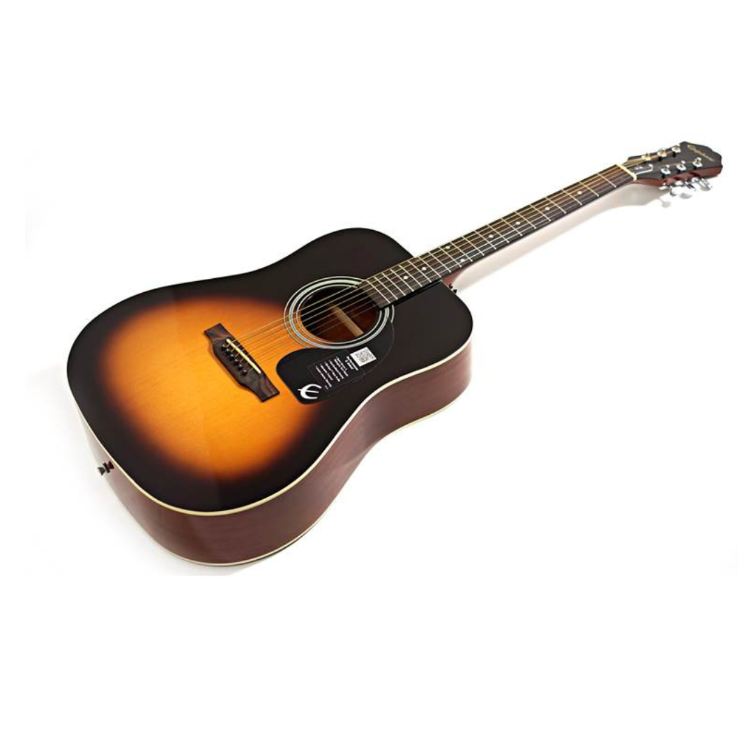 Guitarra Acústica EPIPHONE – DR-100 EA10VSCH1 – Vintage Sunburst - Imagen 5