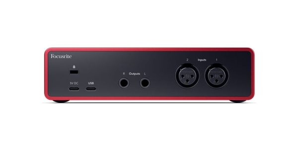 Focusrite Scarlett 2i2 Studio 4ta Gen – Interfaz de audio USB-C - Imagen 3