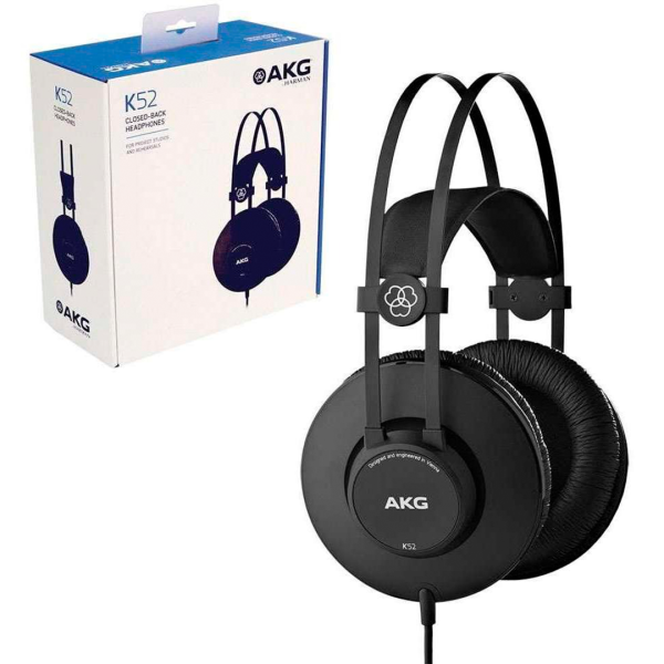 AKG K52 – Audifonos de Estudio Cerrado - Imagen 2