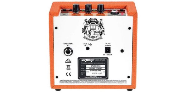 Orange Crush Mini Amplificador Combo Para Guitarra 3W RMS - Imagen 3