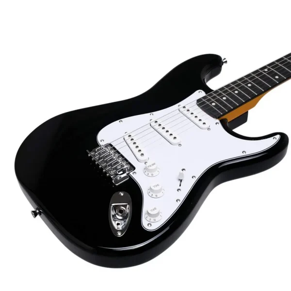 Jay Turser Stratocaster Guitarra Eléctrica JT300BK - Imagen 4