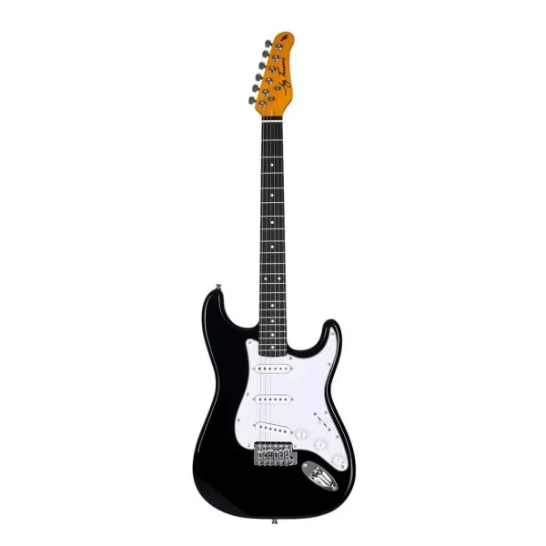 Jay Turser Stratocaster Guitarra Eléctrica JT300BK - Imagen 3