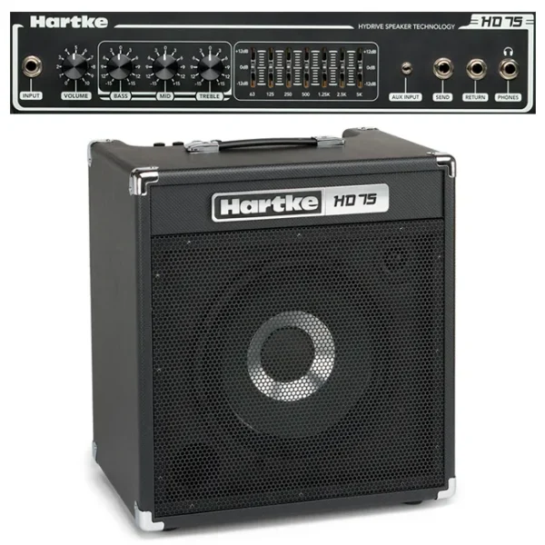 Amplificador de bajo Hartke Systems HD75 - 75 watts - Imagen 2