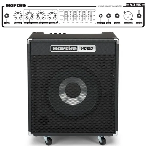 Amplificador de bajo Hartke Systems HD 150 - Imagen 4