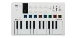 Arturia Minilab 3 White Controlador MIDI USB Compacto
