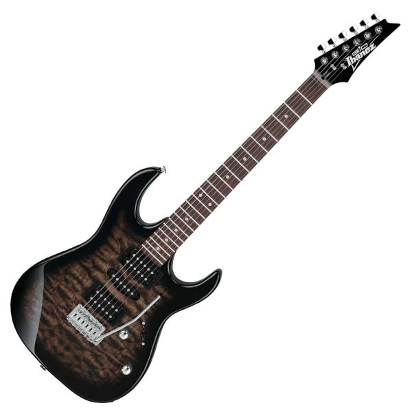 Ibanez GRX70QA-TKS Guitarra Eléctrica Transparent Black Sunburst