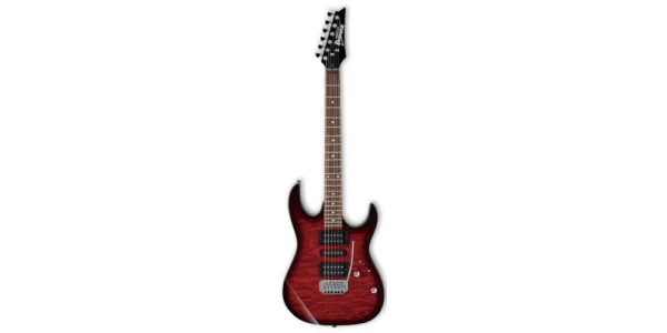 Ibanez GRX70QA-TRB Guitarra Eléctrica Transparent Red Burst - Imagen 2