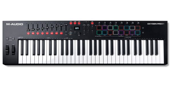 M Audio OXYGEN PRO 61 Teclado Controlador USB/MIDI 61 Teclas - Imagen 2