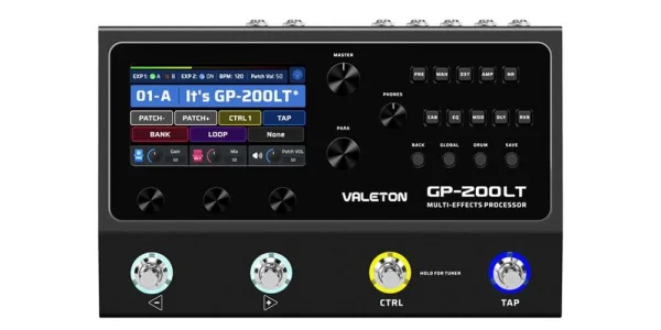 Valeton GP-200LT Pedal Multiefectos - Imagen 2