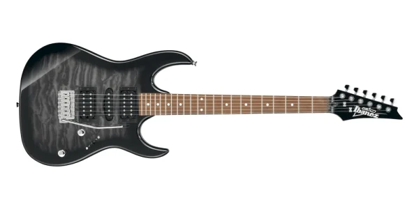 Ibanez GRX70QA-TKS Guitarra Eléctrica Transparent Black Sunburst - Imagen 2