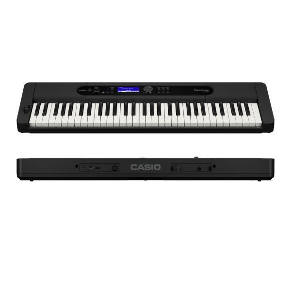 Órgano Electrónico CASIO – Casiotone CT-S410C2-ADAP-W – Negro - Imagen 2