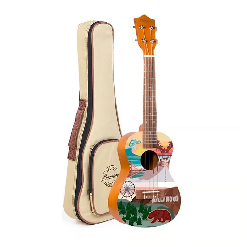 Ukelele California Concierto Bamboo