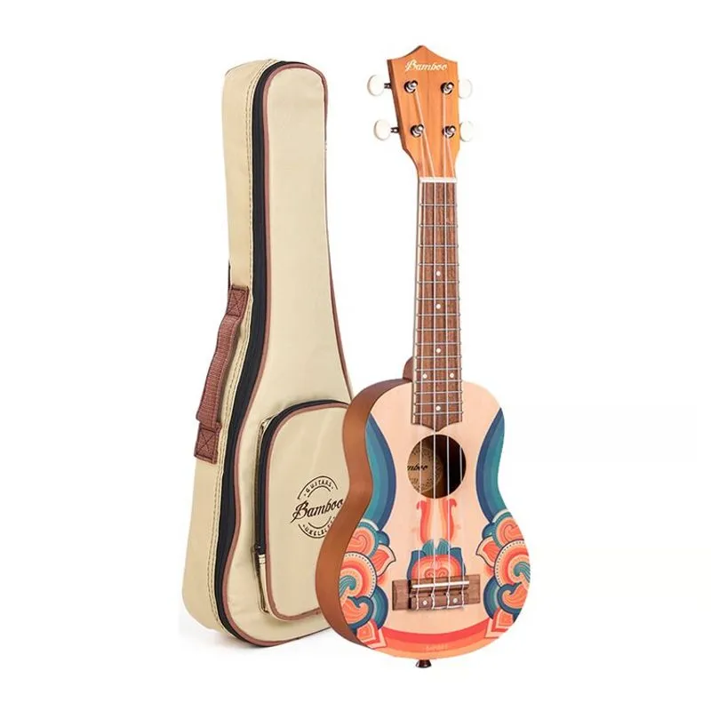 Bamboo Ukelele concierto retro - Imagen 2