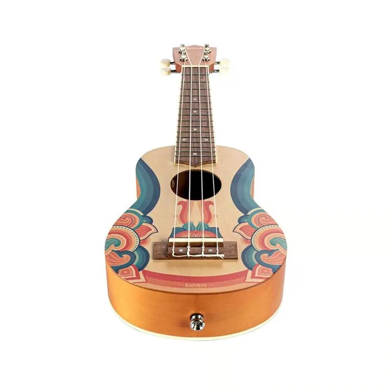 Bamboo Ukelele concierto retro - Imagen 3