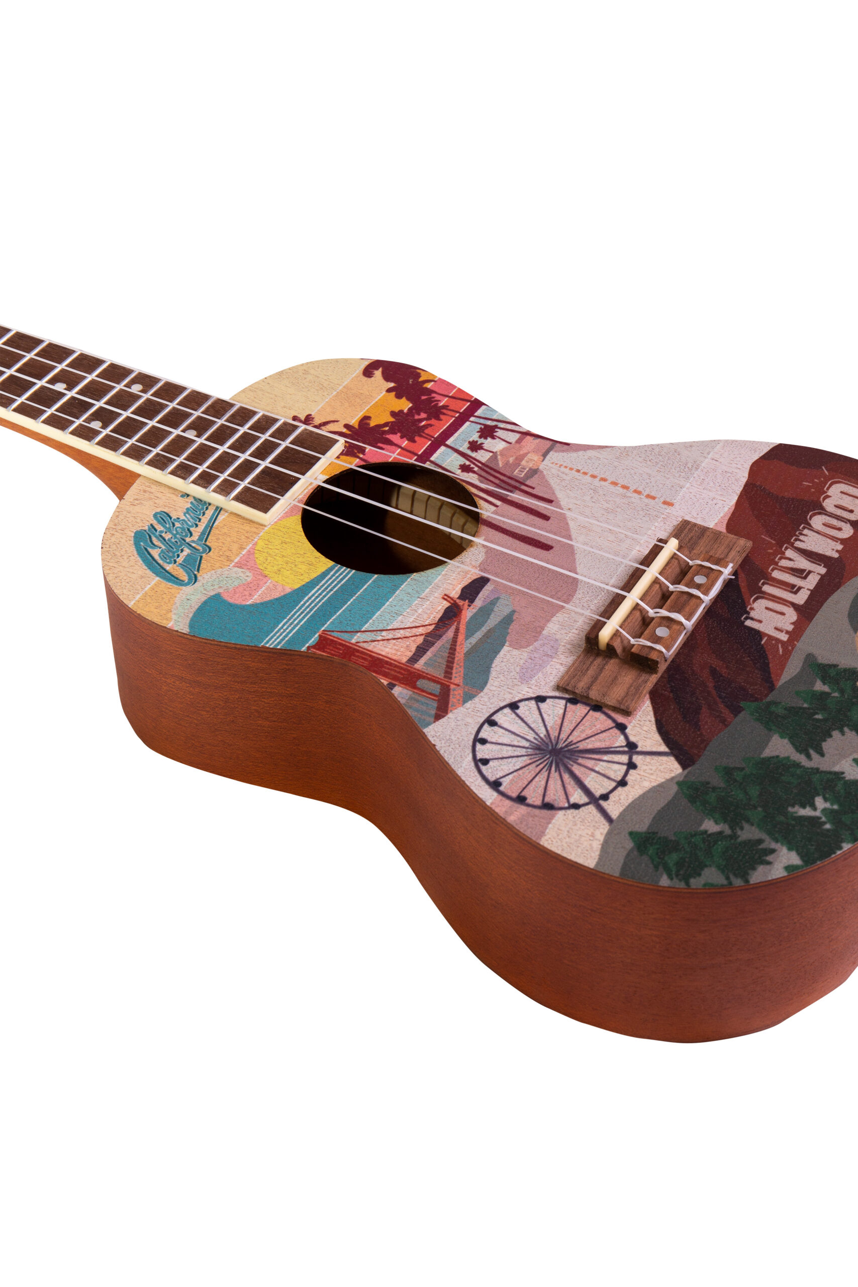 Ukelele California Concierto Bamboo - Imagen 3