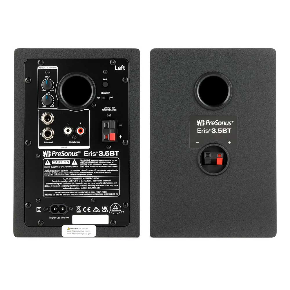 PreSonus Eris 3.5BT 2da Generación – Monitores de estudio con Bluetooth - Imagen 2