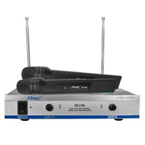 Vozzex VZ‑11M - Micrófono inalámbrico dual VHF