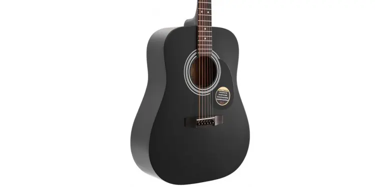 Cort AD810-BKS Guitarra Acústica Black Satin con funda - Imagen 3