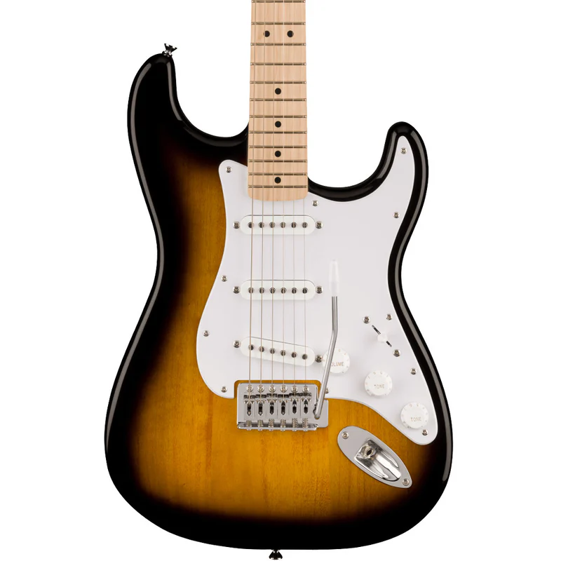 Guitarra Eléctrica Squier Sonic® Stratocaster® con diapasón de Maple - 2 tone Sunburst - Imagen 2