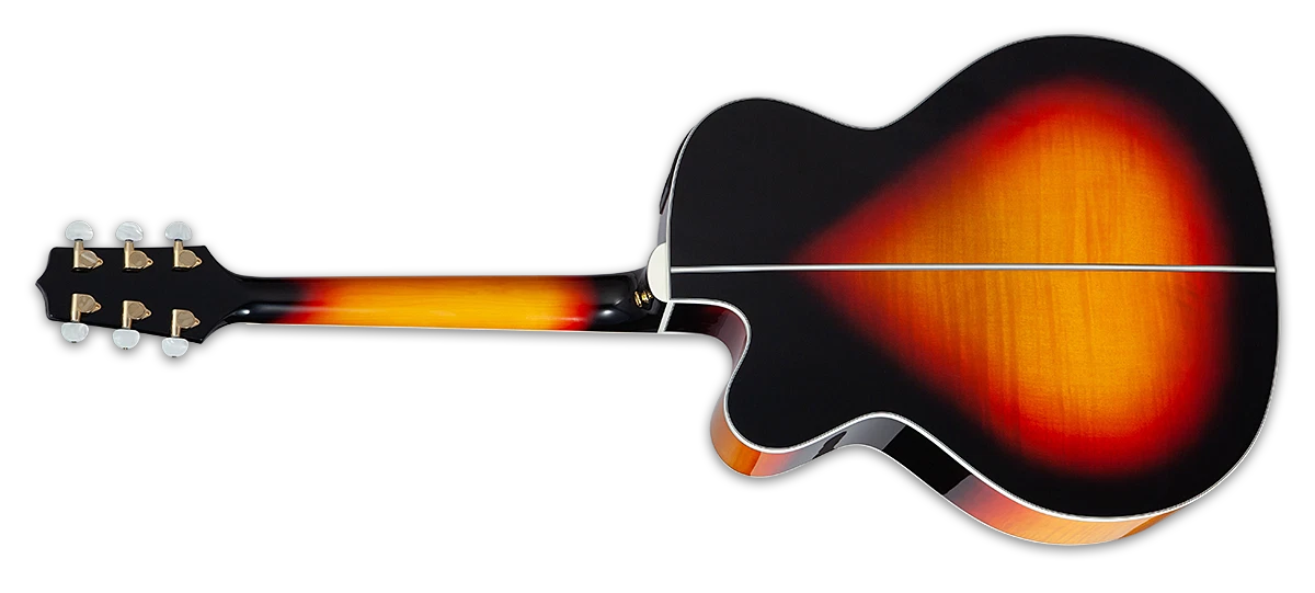 Guitarra electroacústica Takamine GJ72CE - color brown sunburst gloss (BSB) - Imagen 2