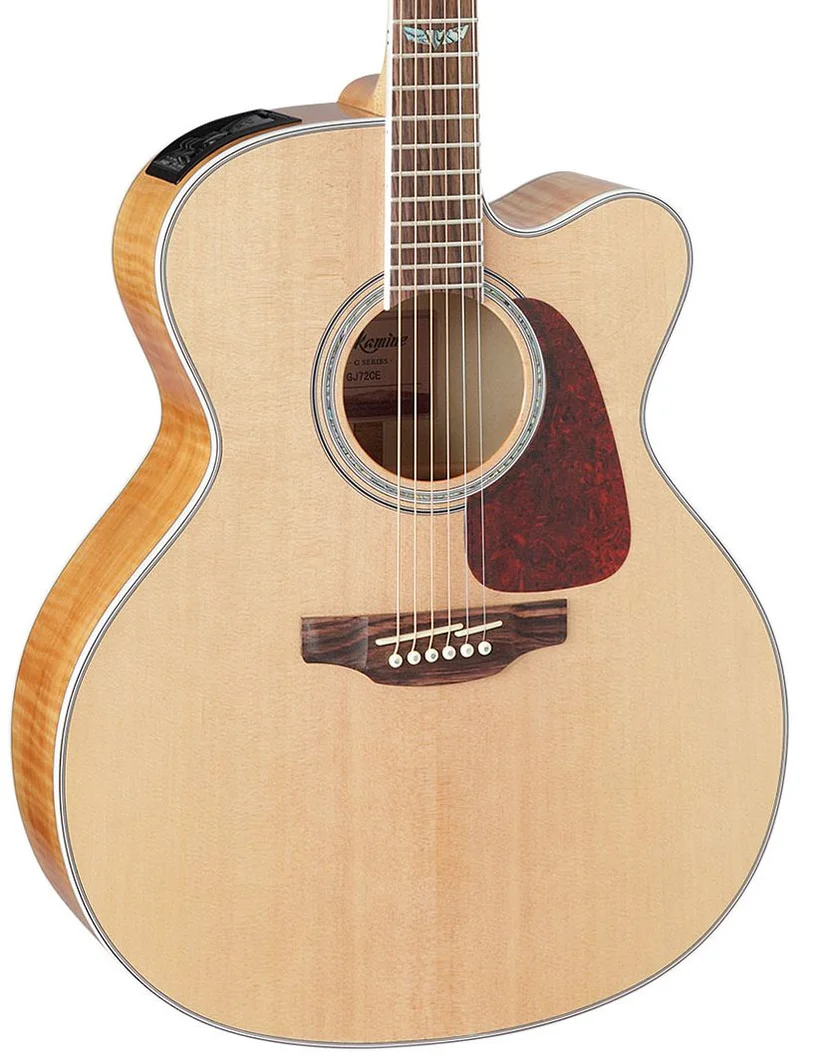 TAKAMINE GJ72CE-NAT Guitarra Electro-Acustica Jumbo Cutaway - Imagen 3