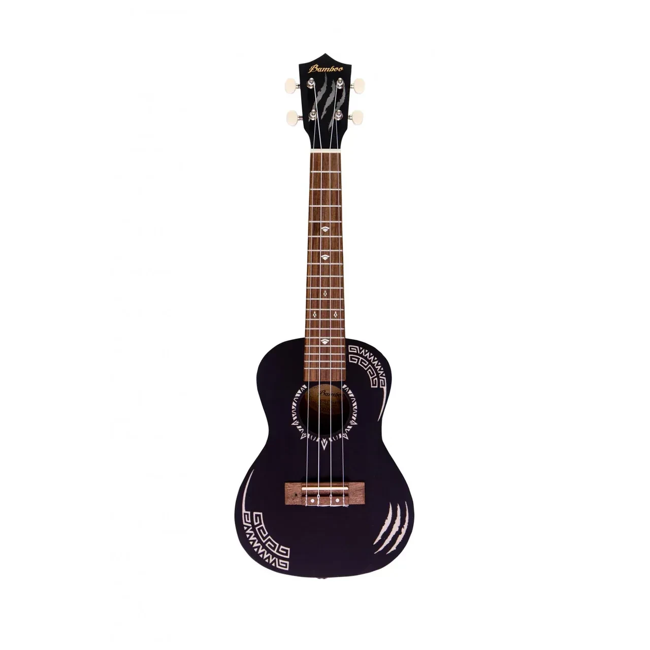 Ukulele Bamboo U-23 Panther-s Concierto Sapele Con Funda