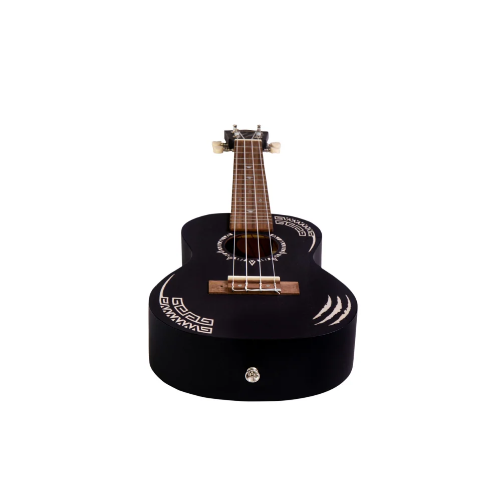 Ukulele Bamboo U-23 Panther-s Concierto Sapele Con Funda - Imagen 3