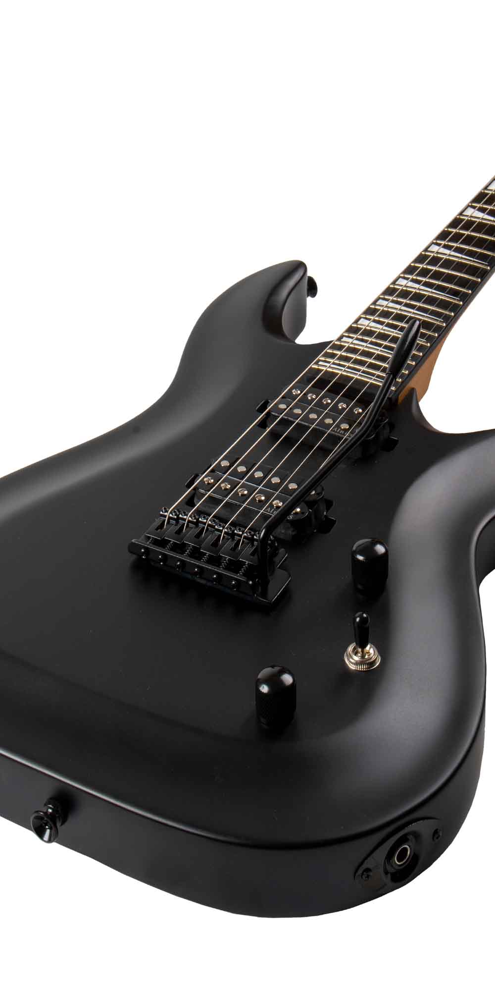 Guitarra eléctrica Bamboo BOKY HH – Negra - Imagen 3