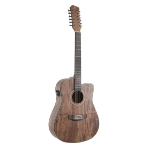 Guitarra Electroacústica Docerola Bamboo Koa 42″ + Funda Acolchada