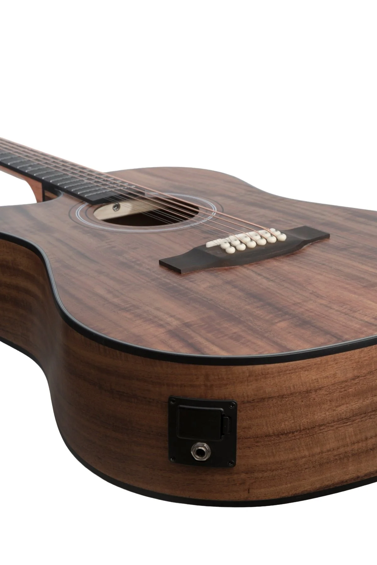 Guitarra Electroacústica Docerola Bamboo Koa 42″ + Funda Acolchada - Imagen 5