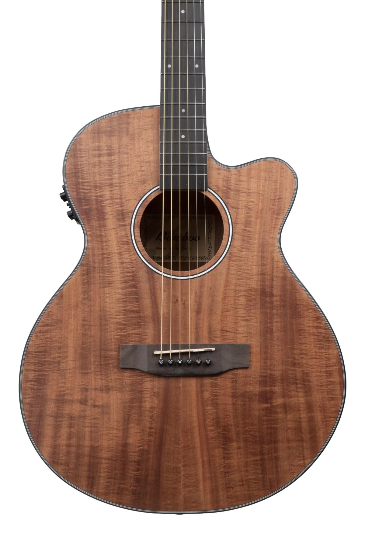 Guitarra Electroacústica Stage Koa 40″- Incluye Funda Acolchada - Imagen 3